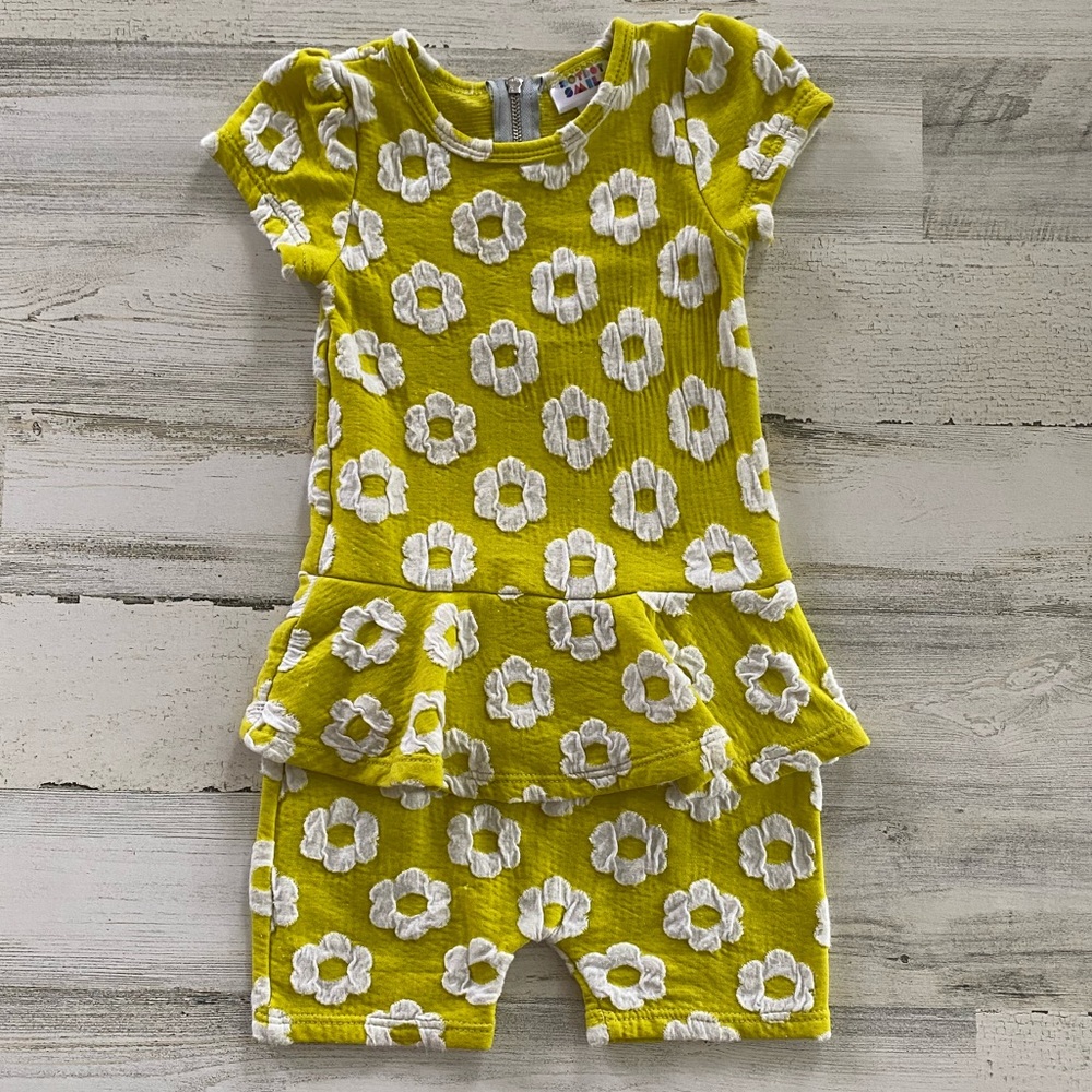 LuLaRoe Dot Dot Smile Toddler Romper